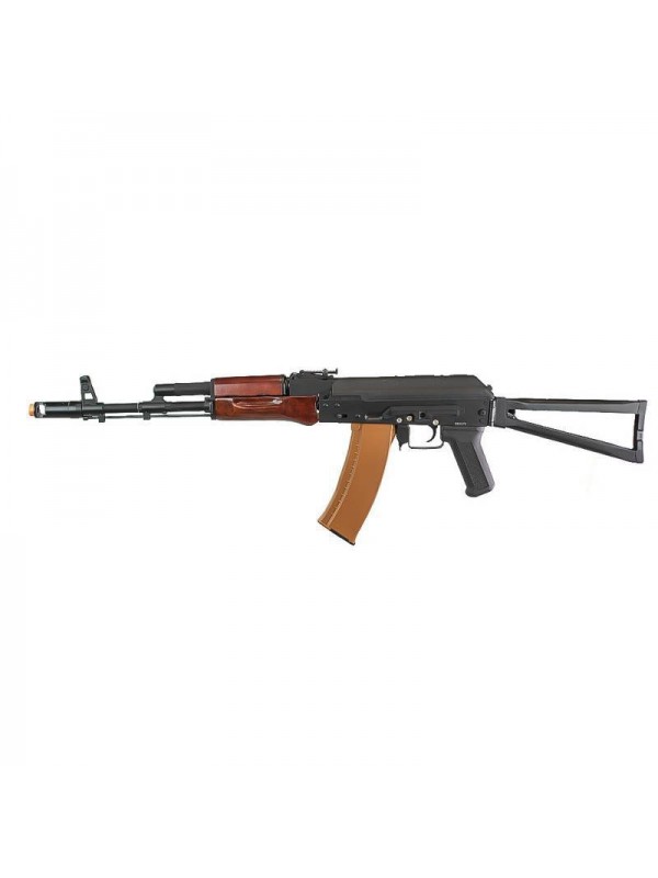 RIFLE AIRSOFT FULL METAL AK 74N WOOD - EVO