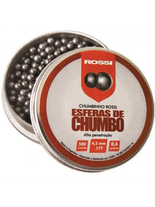 ESFERA DE CHUMBO 4.5MM - ROSSI