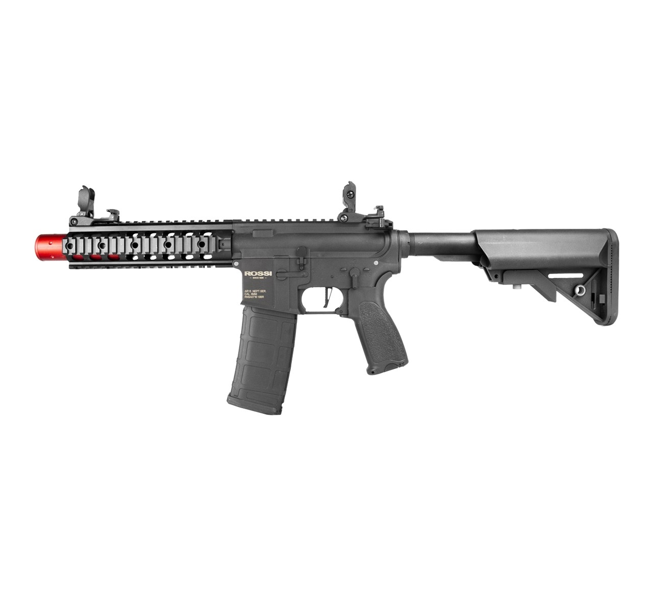 RIFLE AIRSOFT AR15 NEPTUNE 8 SD ET ELET 6MM - ROSSI