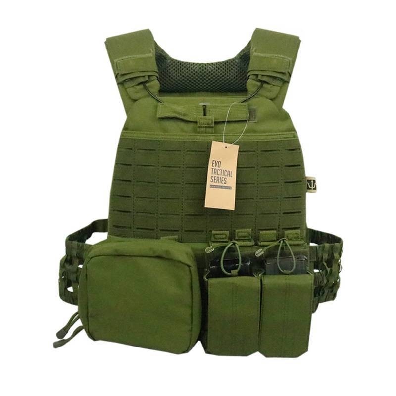 COLETE TÁTICO TEC PLATE CARRIER - EVO TACTICAL
