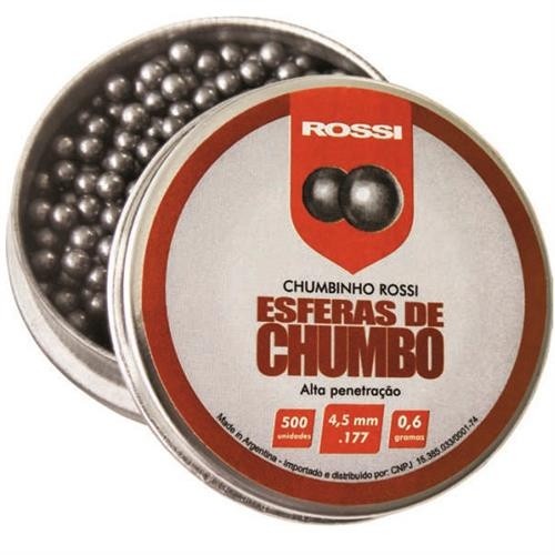ESFERA DE CHUMBO 4.5MM - ROSSI